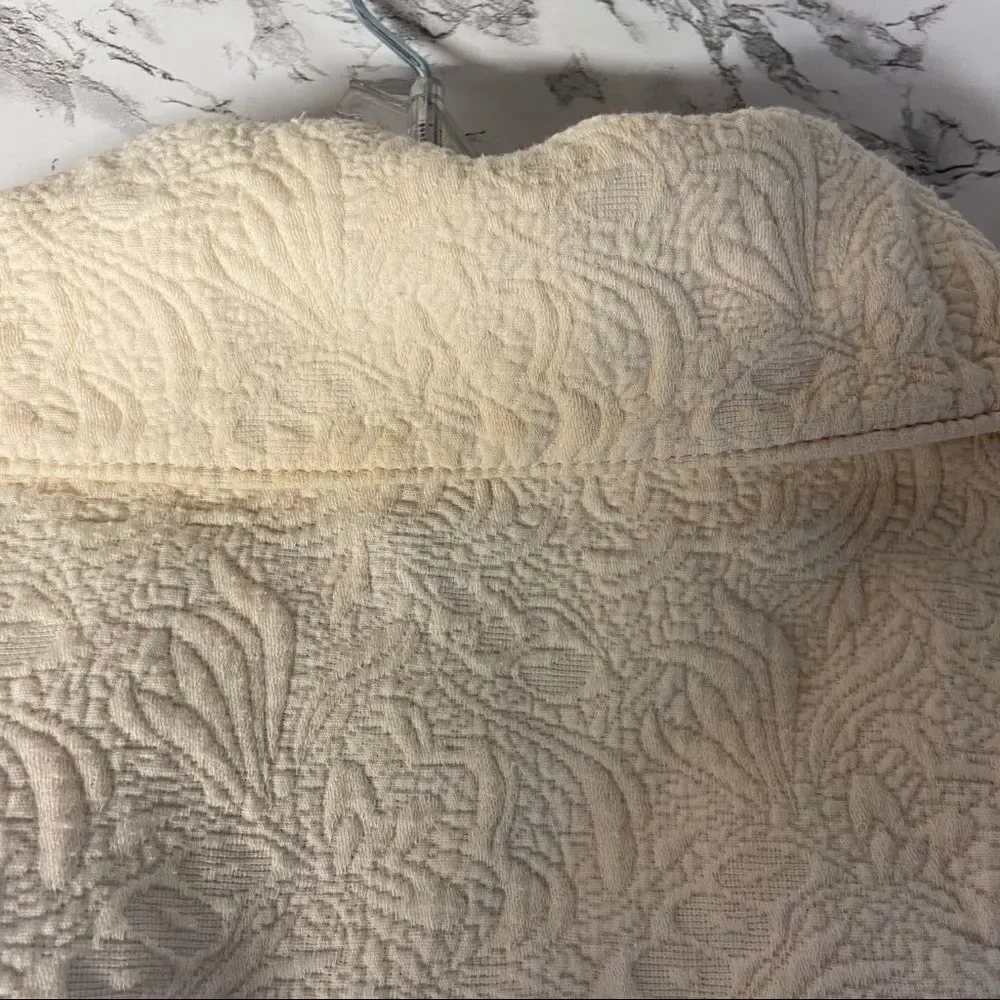 Free People Cream blazer size 2